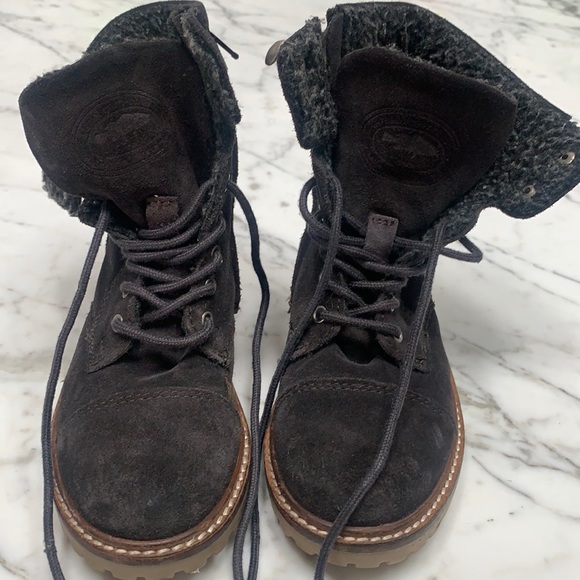 Zara real suede boots - Picture 1 of 7
